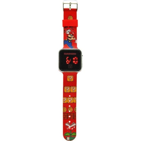 RELOJ LED SUPER MARIO