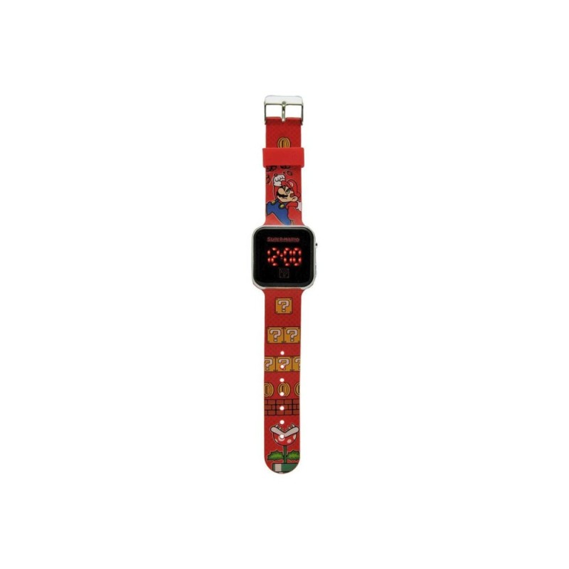 RELOJ LED SUPER MARIO