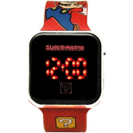 RELOJ LED SUPER MARIO