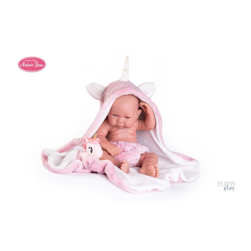 MUÑECA RECIÉN NACIDA NICA UNICORNIO