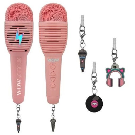 MICROFONO BLUETOOTH CON GRABADORA WOW GE