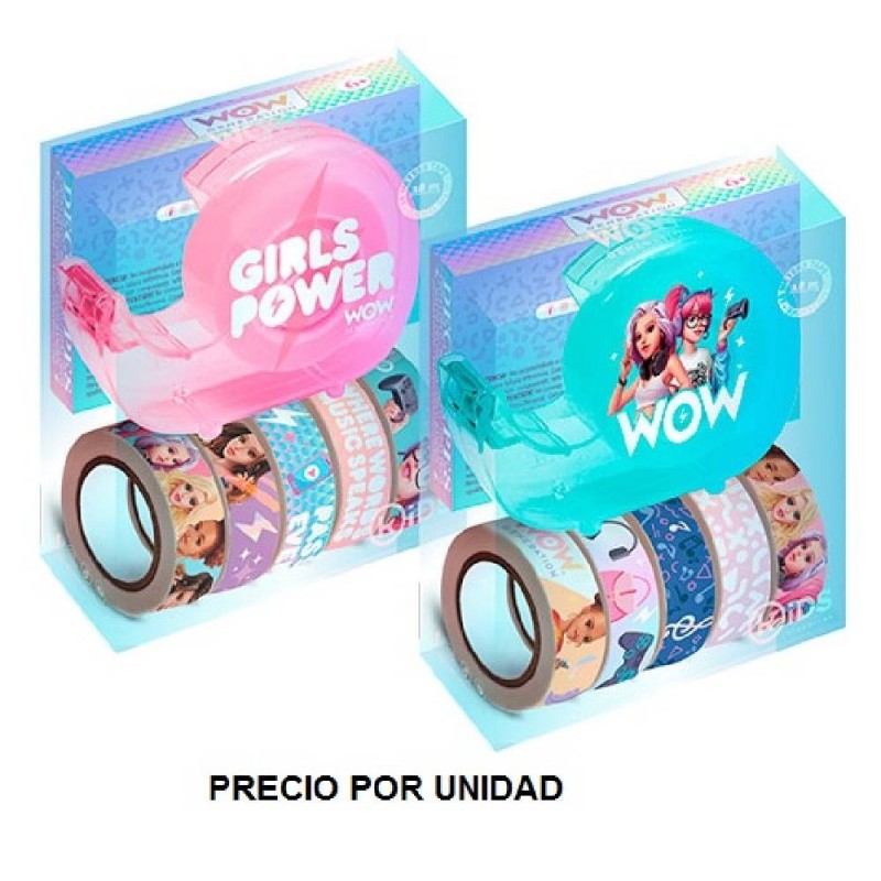 CINTAS DECORATIVAS WASHI TAPES WOW GENER