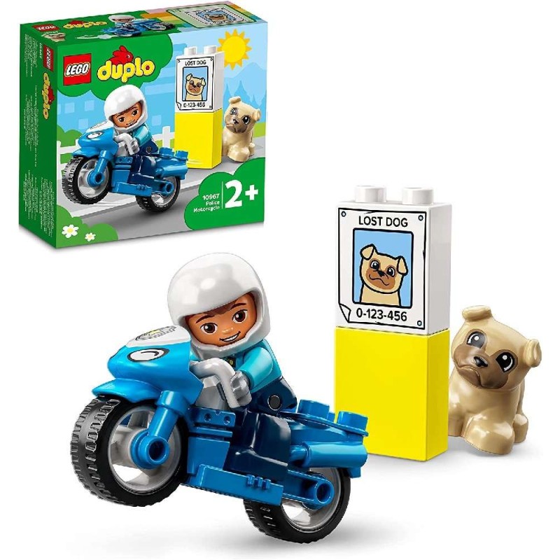 LEGO 10967 DUPLO MOTO DE POLICIA