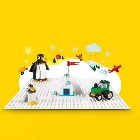 BASE BLANCA LEGO 11010