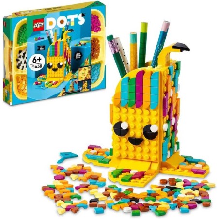 PORTALAPICES PLATANO ADORABLE - LEGO DOT