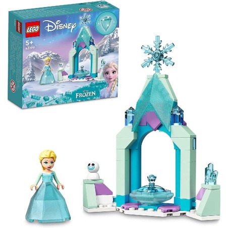 LEGO DISNEY PATIO DEL CASTILLO DE ELSA -
