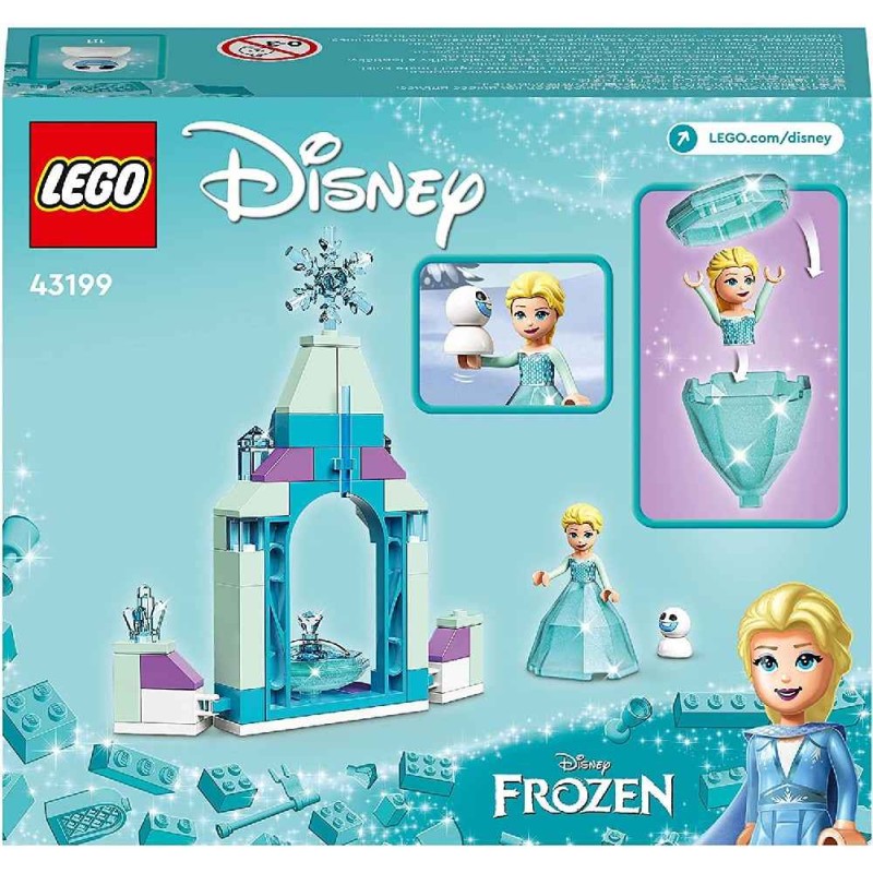 LEGO DISNEY PATIO DEL CASTILLO DE ELSA -