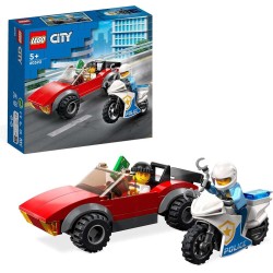 Moto de Policía y Coche a la Fuga 2