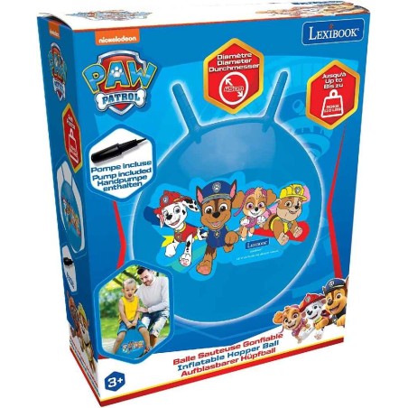 PELOTA SALTARINA HINCHABLE PAW PATROL