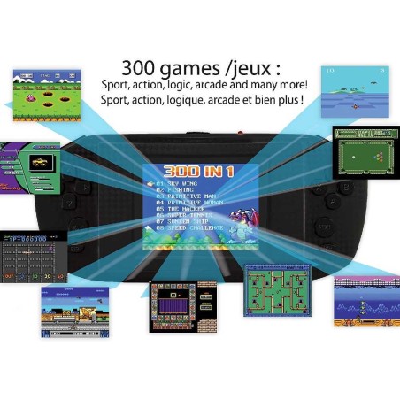CONSOLA PORTATIL POWER ARCADE 2.8`` 300 