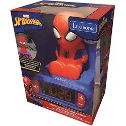 SPIDERMAN DESPERTADOR DIGITAL CON LUZ 2