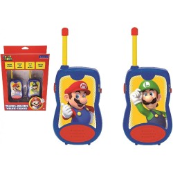 WALKIE TALKIES SUPER MARIO, RANGO 120 M