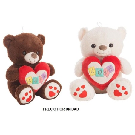 OSO DE PELUCHE CUADRI LOVE 32CM