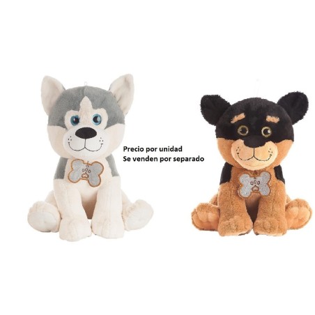 PELUCHE PERRITO TOBY CON HUESO 32CM