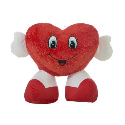 PELUCHE CORAZON ZAPATON 26CM 2
