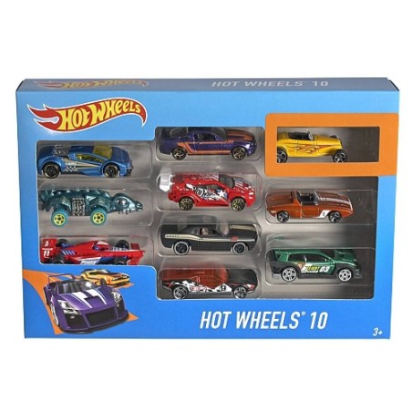 Hot Wheels Surtido Pack 10 Coches Básico