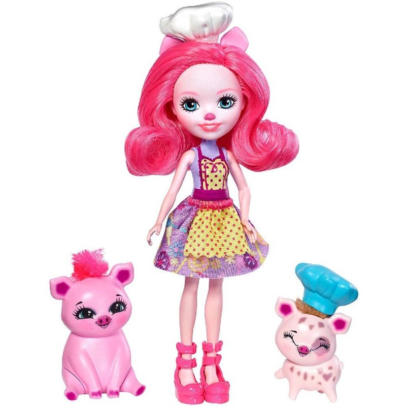 ENCHANTIMALS MUÑECA Y DIVERSION FIESTA P