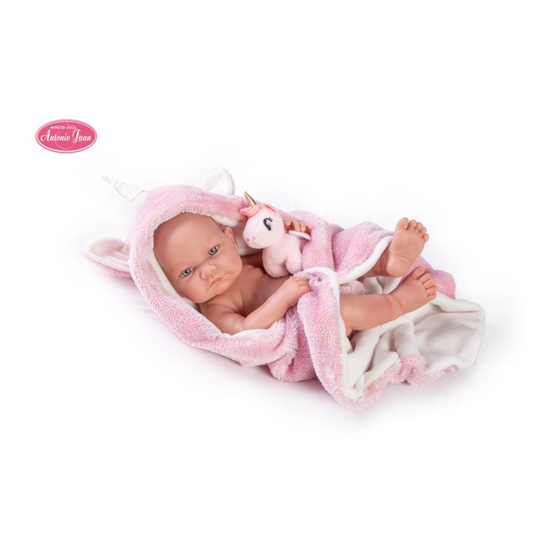 MUÑECA RECIÉN NACIDA NICA UNICORNIO