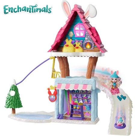 ENCHANTIMALS - CHALET EN LA NIEVE