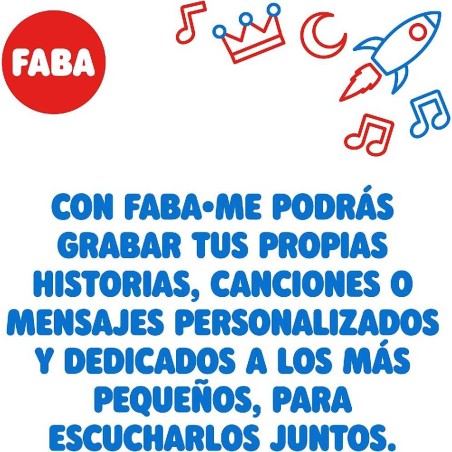 PERSONAJE SONORO DE FABA - FABA-ME ROJO