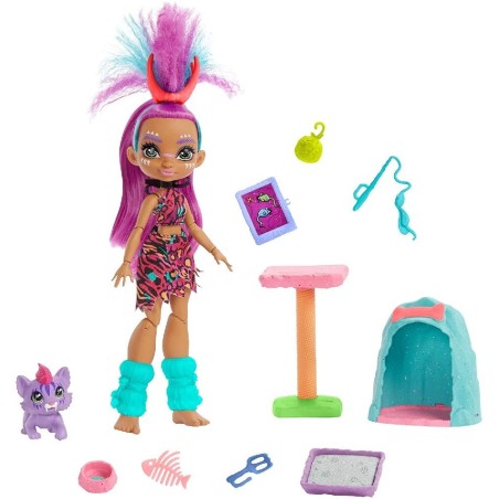 CAVE DOLL - PLAYSET MUÑECA ROARALAI CAT 