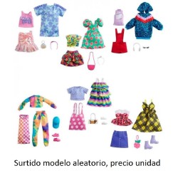 BARBIE PACK 2 LOOKS DE MODA PRIMAVERA (S