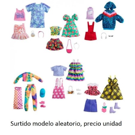 BARBIE PACK 2 LOOKS DE MODA PRIMAVERA (S