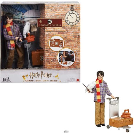 HARRY POTTER EN LA PLATAFORMA 9 3/4