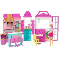 BARBIE RESTAURANT CON MUÑECA (CPA)