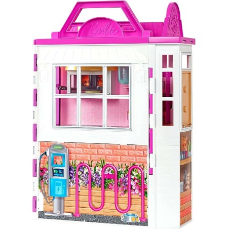 BARBIE RESTAURANT CON MUÑECA (CPA)