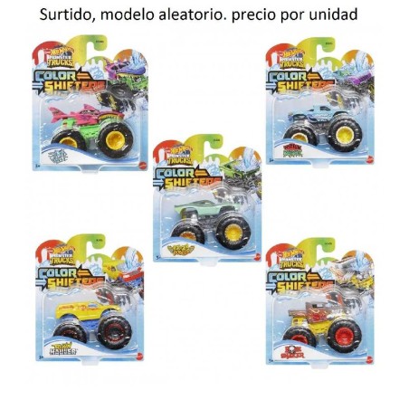 MONSTER TRUCKS COLOR SHIFTERS SURTIDO HO