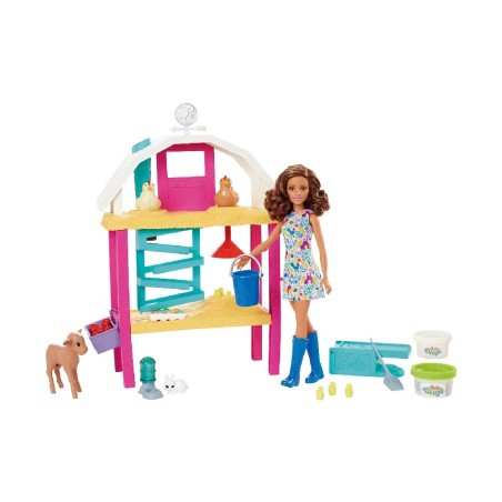 BARBIE SET DE JUEGO SET DIVERSIÓN EN LA 