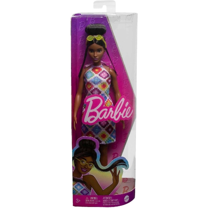 BARBIE FASHIONISTA VESTIDO CROCHET AFROA