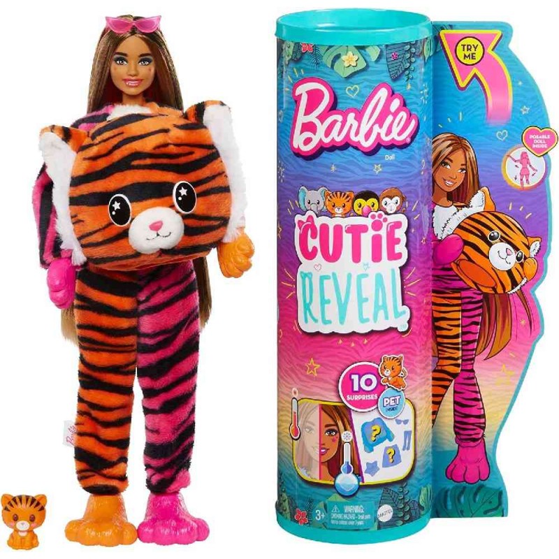 BARBIE CUTIE REVEAL TIGRE