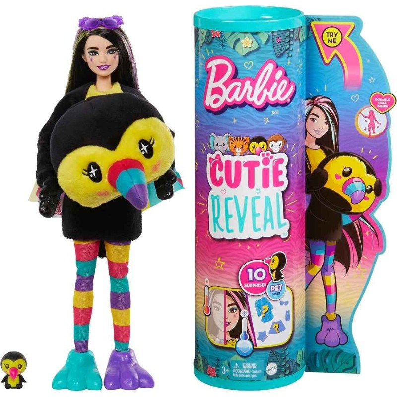 BARBIE CUTIE REVEAL TUCAN