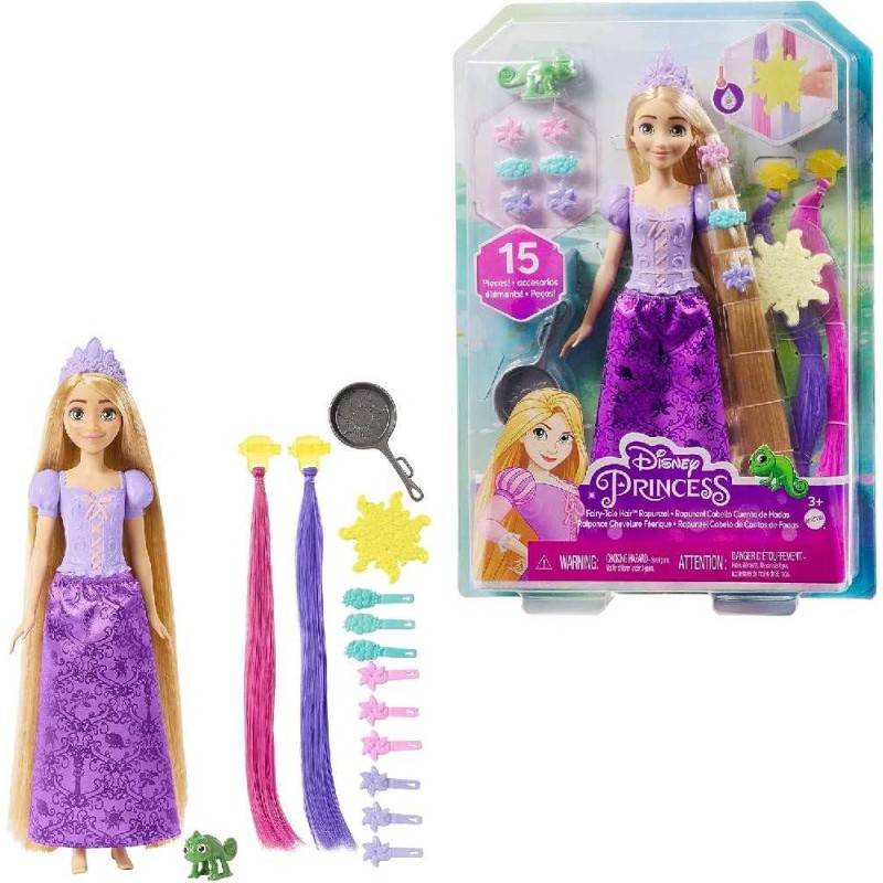DISNEY PRINCESS RAPUNZEL PEINADOS MAGICO
