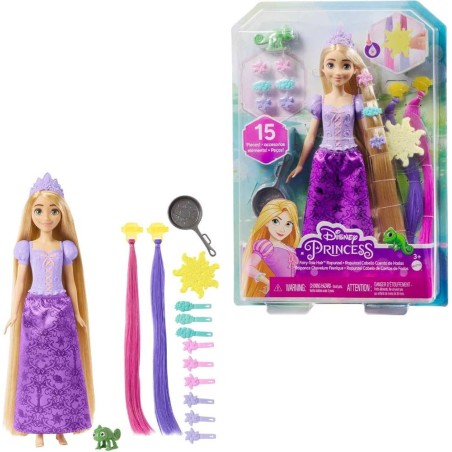 DISNEY PRINCESS RAPUNZEL PEINADOS MAGICO