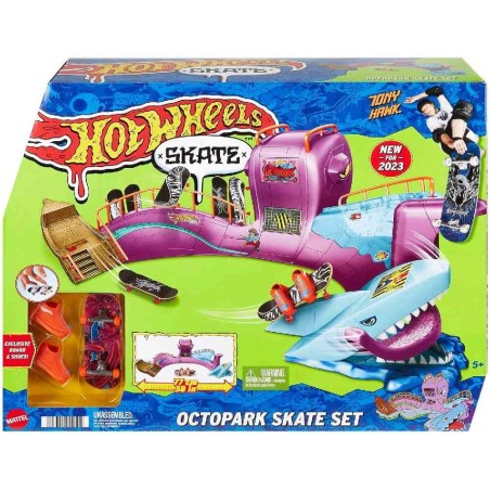HOT WHEELS PARQUE DE SKATE PULPO SET DE 