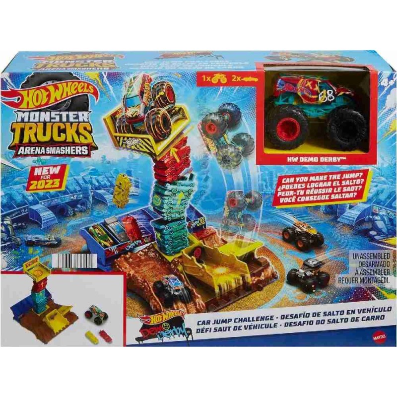 HOTWHEELS - MONSTER TRUCKS ARENA DESAFIO