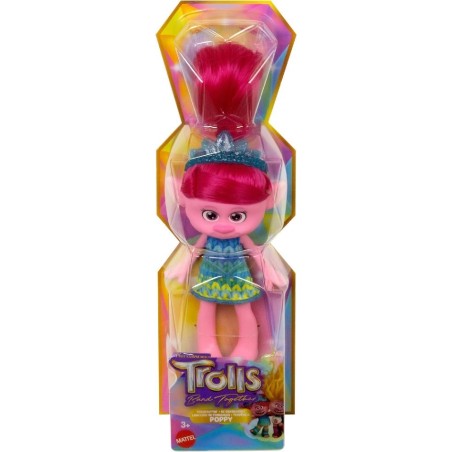 TROLLS 3 TODOS JUNTOS MUÑECA REINA POPPY