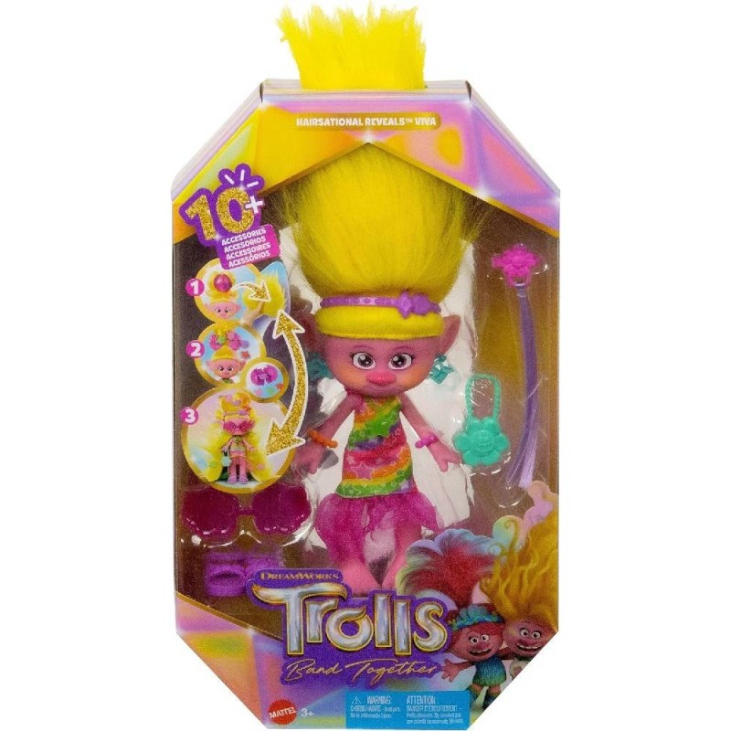 TROLLS 3 TODOS JUNTOS VIVA MUÑECA CON PE