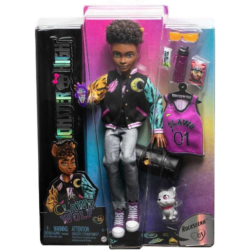 MONSTER HIGH CLAWD WOLF MUÑECO ARTICULAD