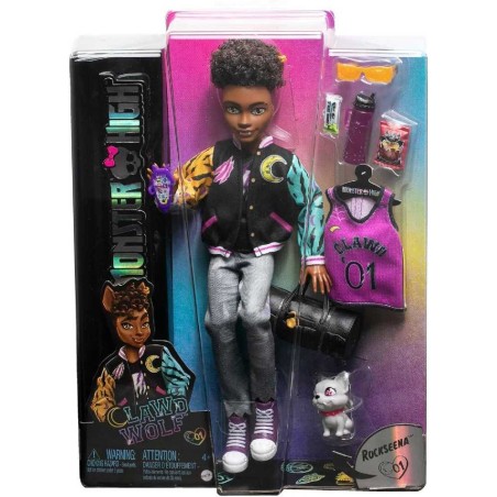 MONSTER HIGH CLAWD WOLF MUÑECO ARTICULAD