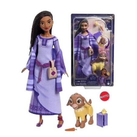 DISNEY WISH ASHA CON ACCESORIOS
