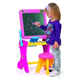 PUPITRE INFANTIL CON PIZARRA 2 EN 1 C/TI 2