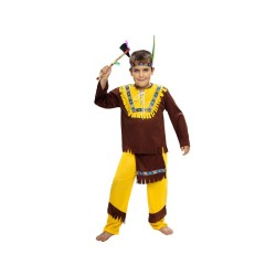 DISFRAZ INDIO MARRON 5-6 AÑOS