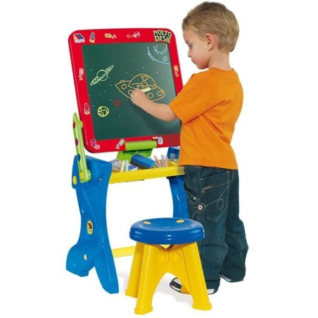 PUPITRE INFANTIL CON PIZARRA 2 EN 1  CON