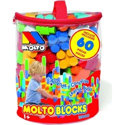 Bolsa Bloques 60 Piezas construccion