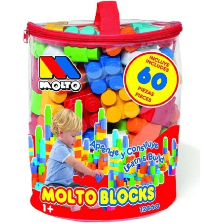 Bolsa Bloques 60 Piezas construccion