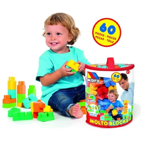 Bolsa Bloques 60 Piezas construccion